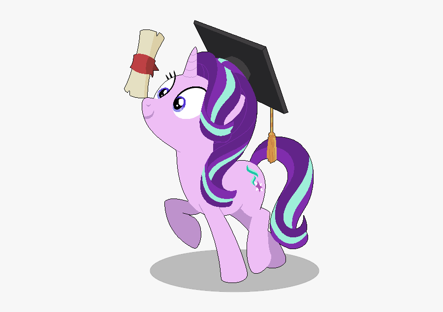 Graduation Clipart Friend - My Little Pony Graduation, Transparent Clipart