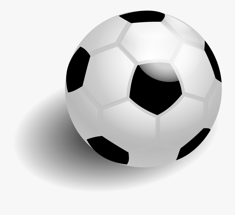 Football Clipart Soccer Balls - Football Shadow Png, Transparent Clipart