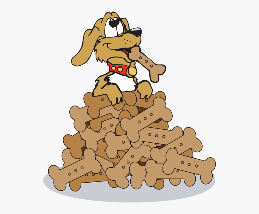 Clip Art Dog Ate Homework Clipart - Dog With Treat Cartoon, Transparent Clipart