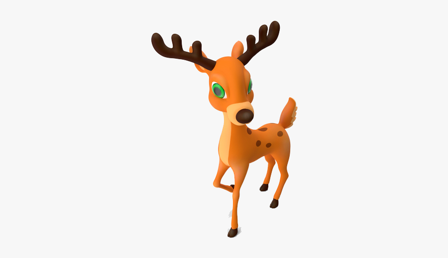 Deer Png Free Pic Clipart - Animal Figure, Transparent Clipart