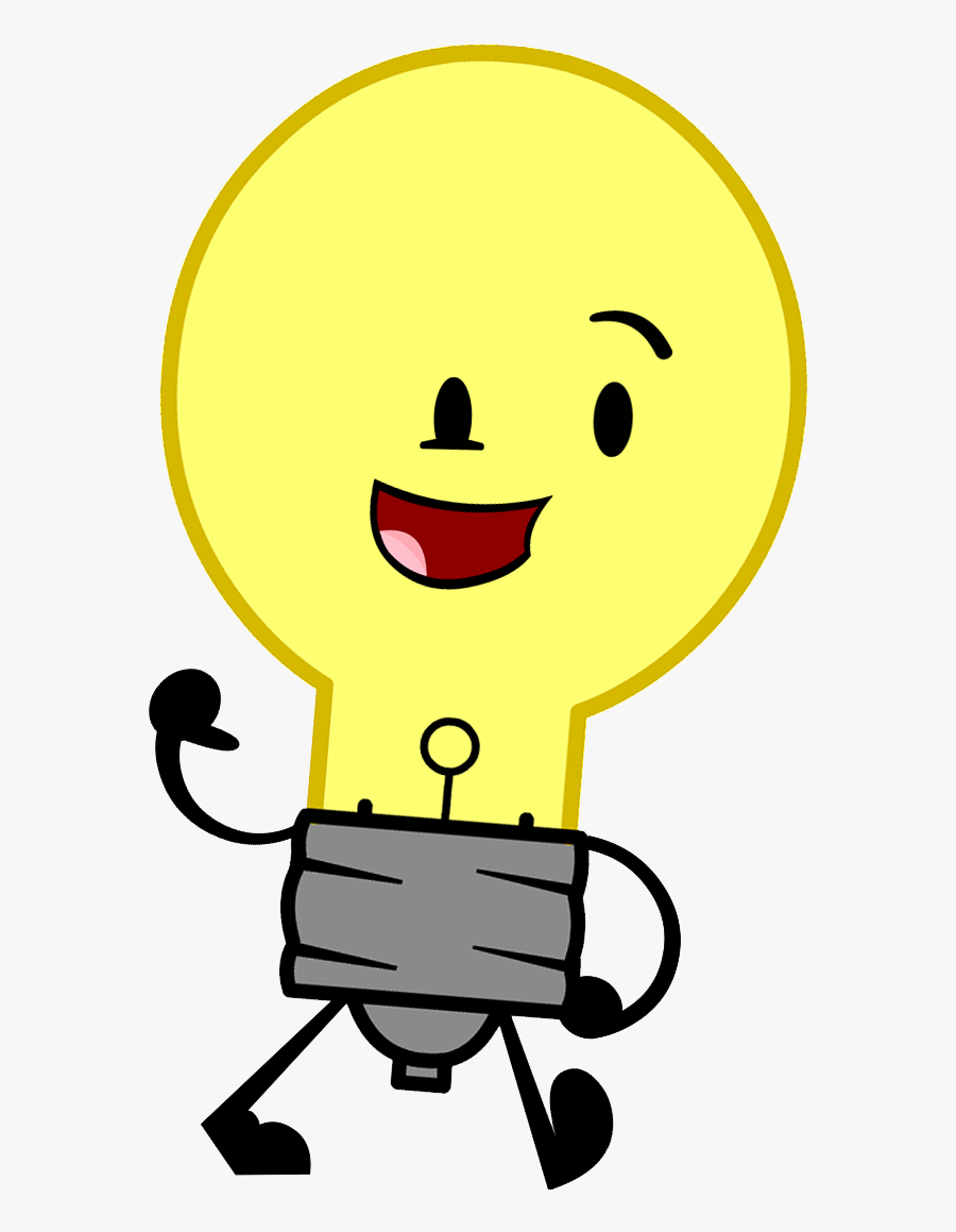 Image - Cartoon Light Bulb Funny, Transparent Clipart