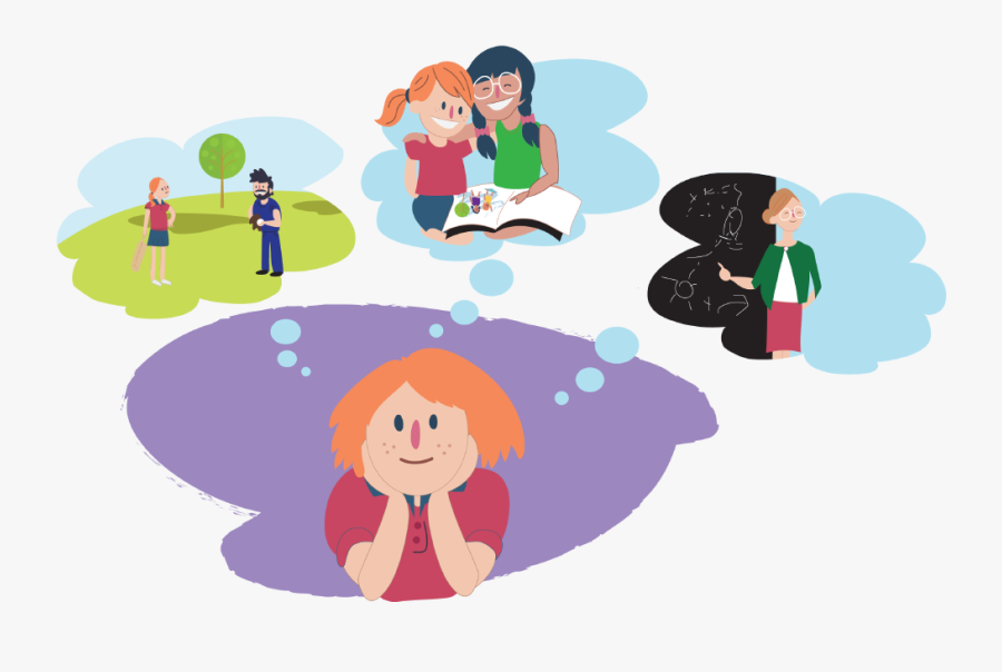 Transparent Thinking Clip Art - Thinking About Others Clipart, Transparent Clipart