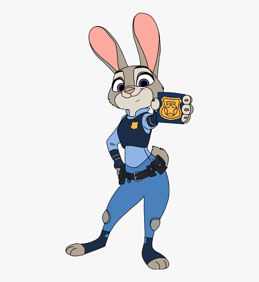 Disney Clipart Royalty Free - Judy Hopps Clipart, Transparent Clipart