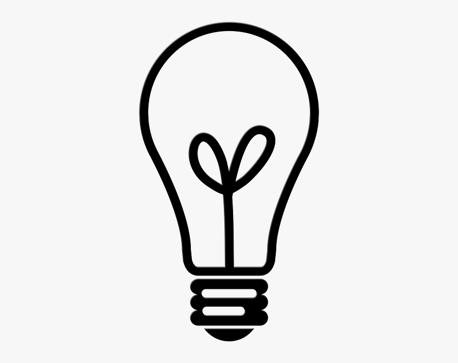 Light Bulb Clear Background - Transparent Background Light Bulb Icon Png, Transparent Clipart