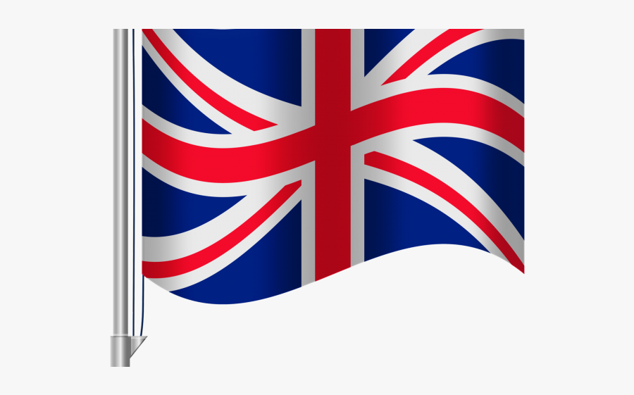 Cartoon Union Jack Flag, Transparent Clipart