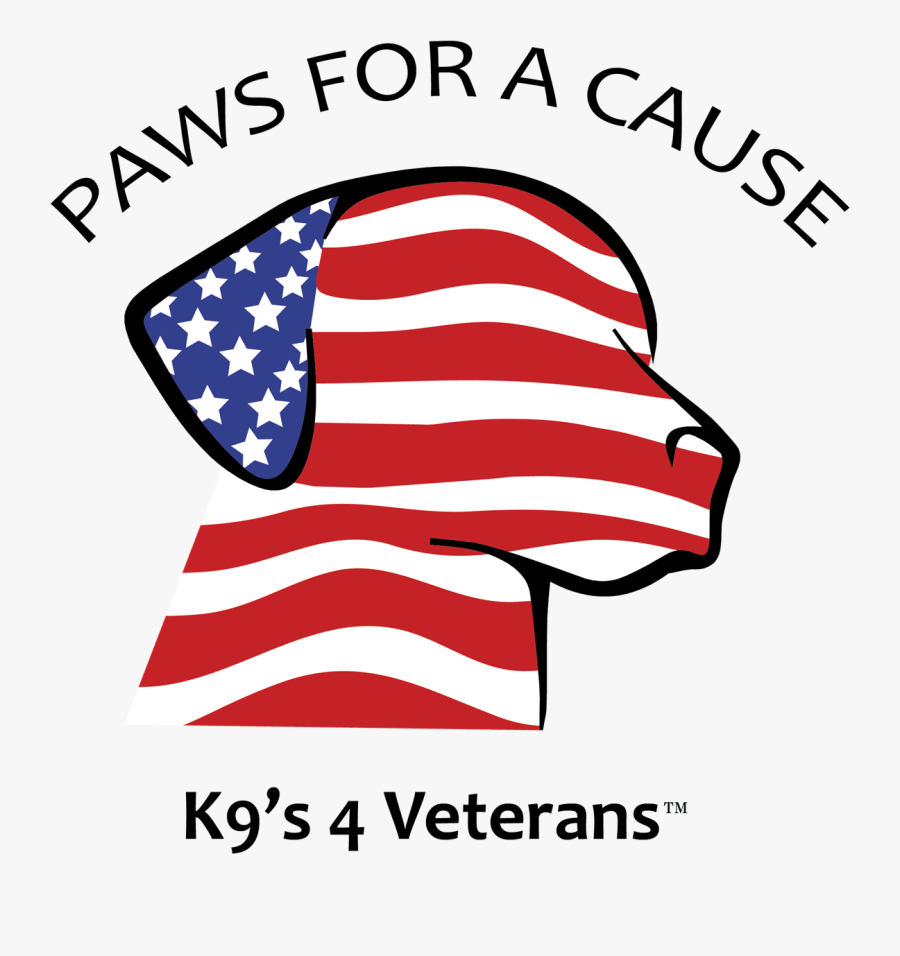 Paws For A Cause News - Veterans Paws Logo, Transparent Clipart