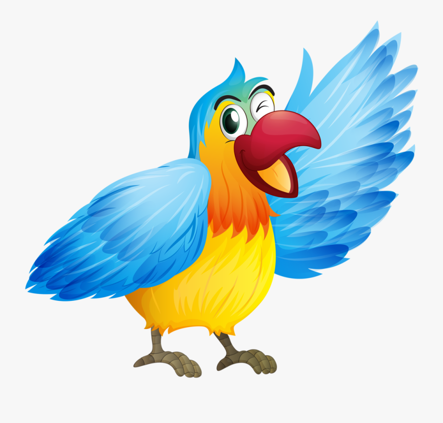Aves & Passáros & Corujas Etc Disney Clipart, Cute - Parrot Bird Vector Png, Transparent Clipart