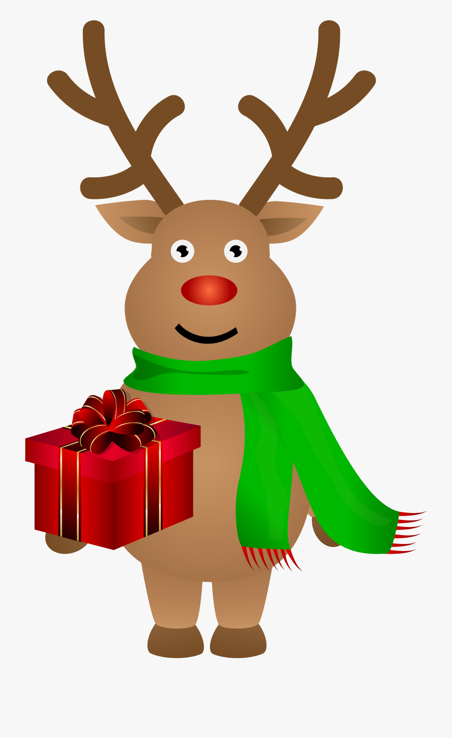 Christmas Reindeer Clipart Png, Transparent Clipart
