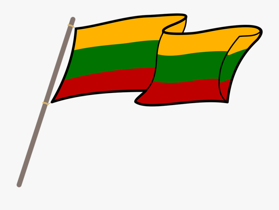 Lithuania, Flag, Graphics, National Colors, The Mast - Polish Flag Transparent Background, Transparent Clipart
