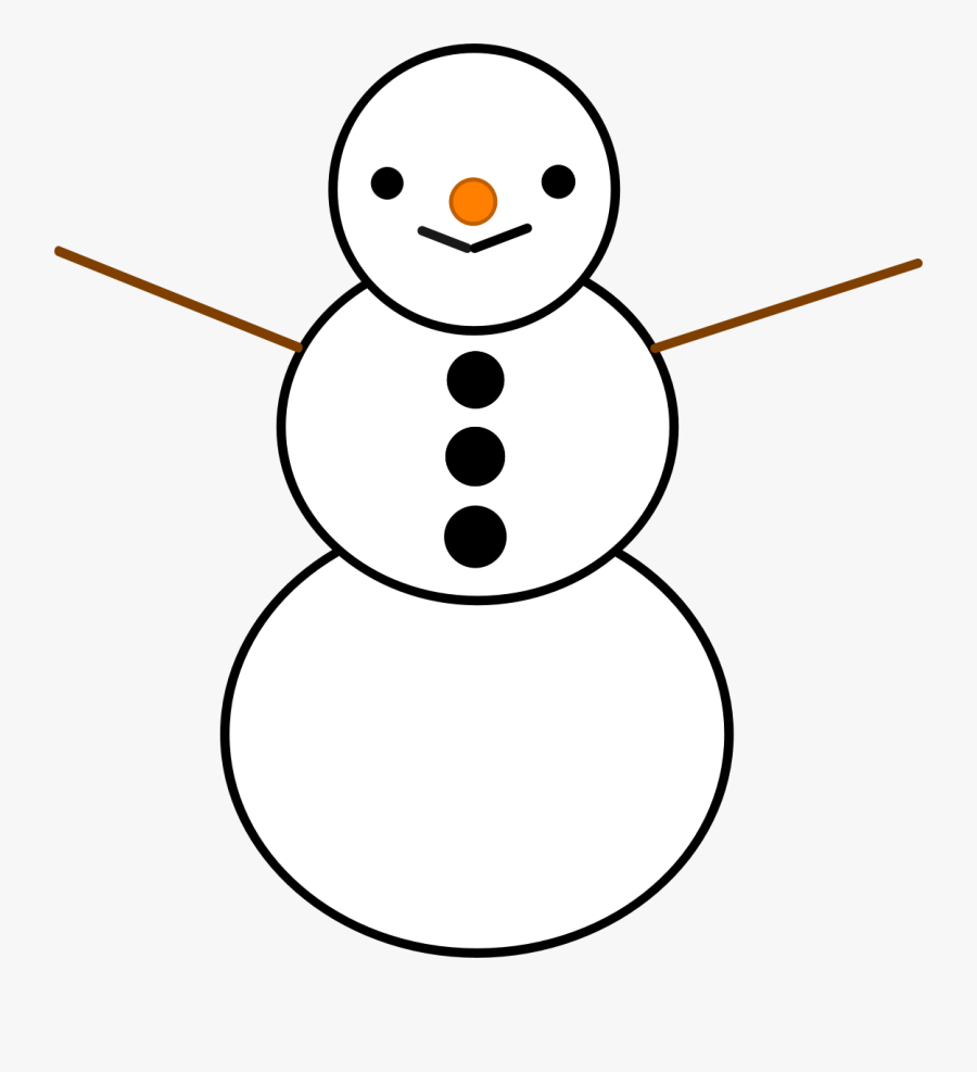 Snowman Clipart Snow Man - Clipart Snowman, Transparent Clipart