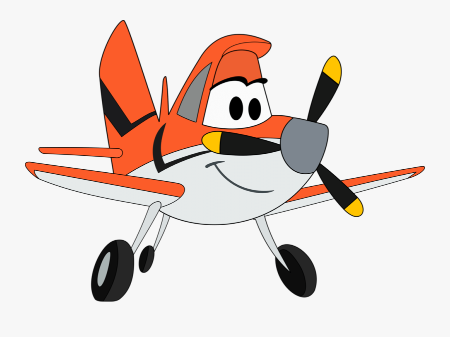 Planes Disney Clipart Black And White Clip Art Library - Aeroplane Png Cartoon 3d, Transparent Clipart