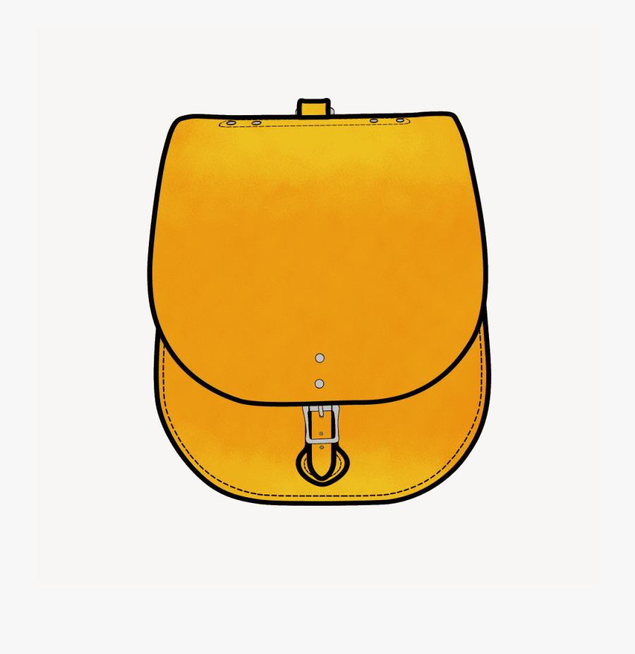 Backpack Clipart Transparent - Messenger Bag, Transparent Clipart