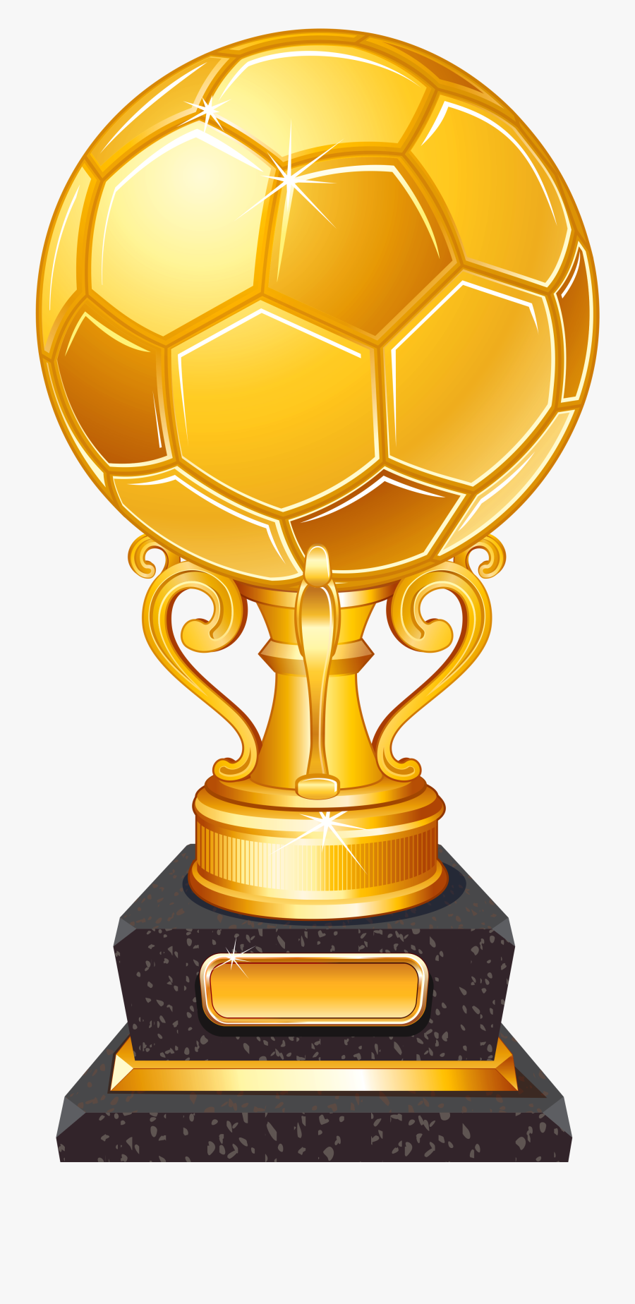 Football Trophy Png, Transparent Clipart