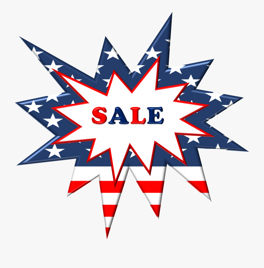 Best Memorial Day Deals - 4th Of July Sale Graphics, Transparent Clipart