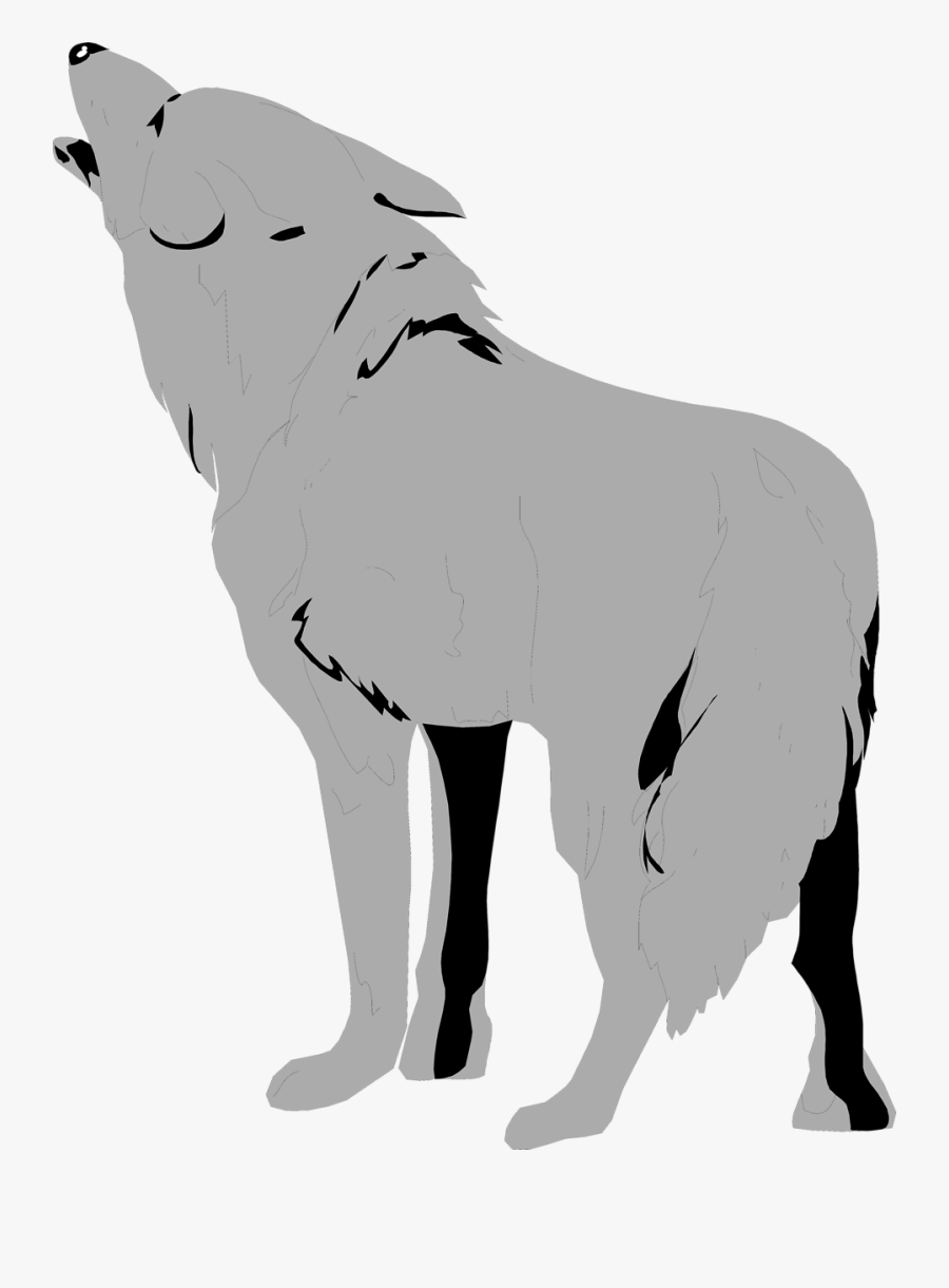 Transparent Wolf Clipart - Transparent Background Wolf Clip Art, Transparent Clipart