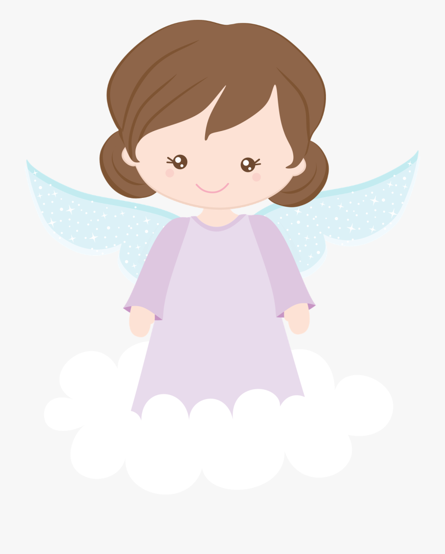 Angel Clipart To Download - Anjinha Para Batizado Png, Transparent Clipart
