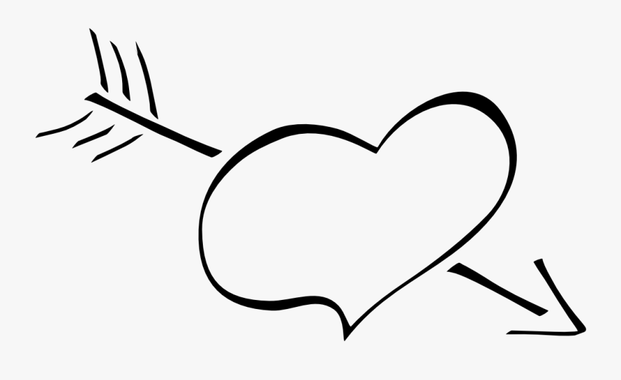 Heart Black And White Heart Clipart Black And White - Png Hearts Black And White, Transparent Clipart
