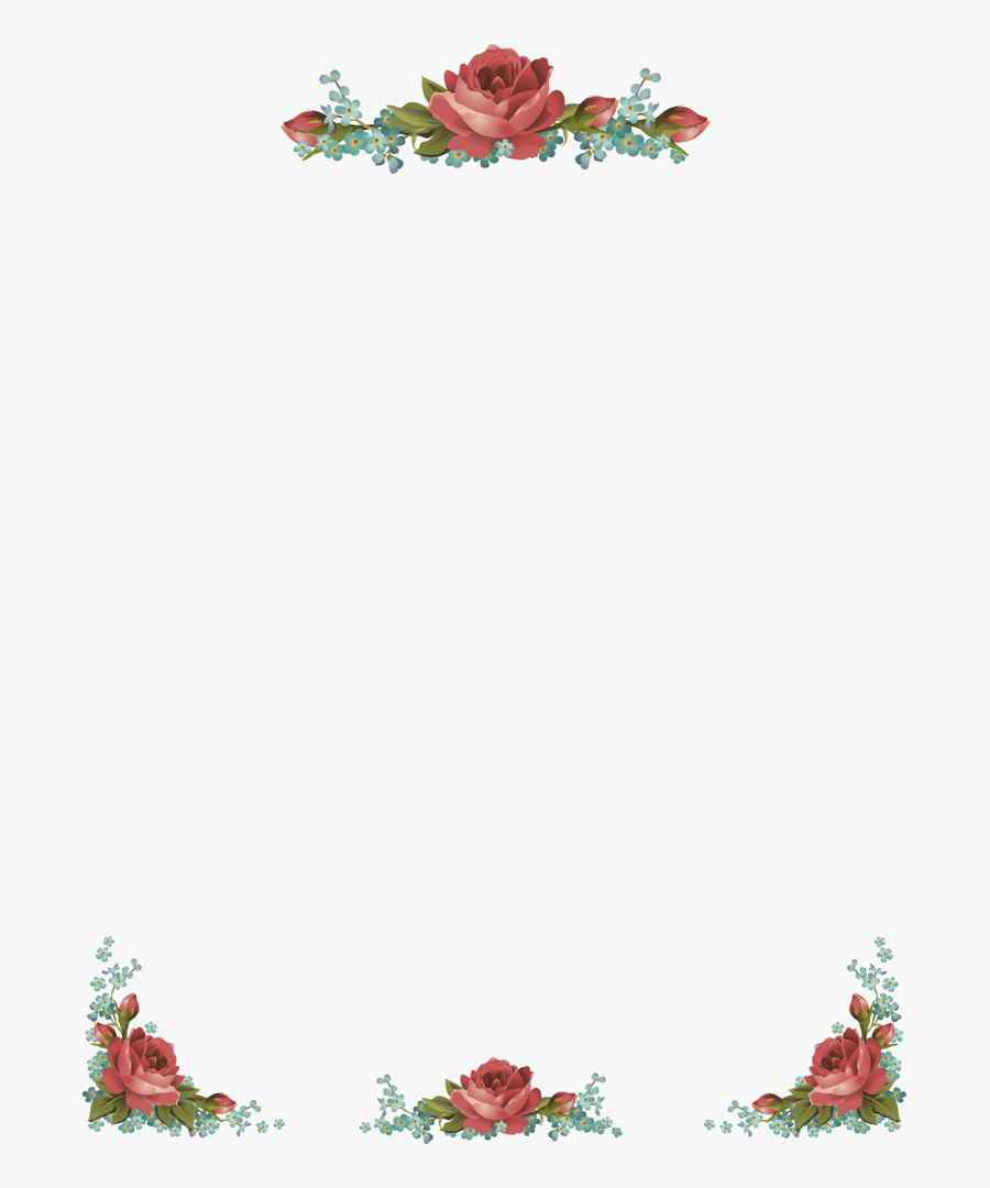 Transparent Rose Petal Png - Free Rose Border Clipart, Transparent Clipart