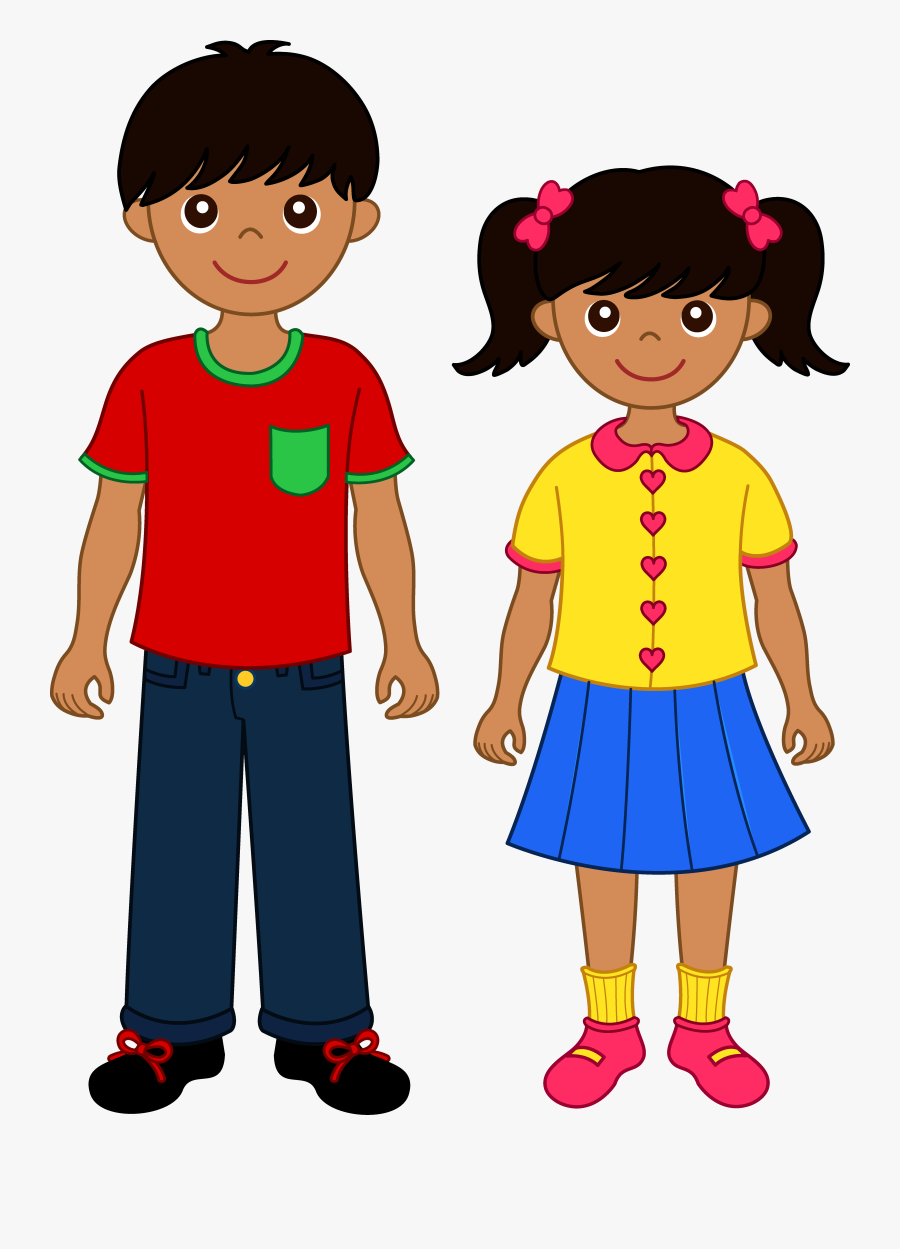 Son And Daughter Clipart, Transparent Clipart