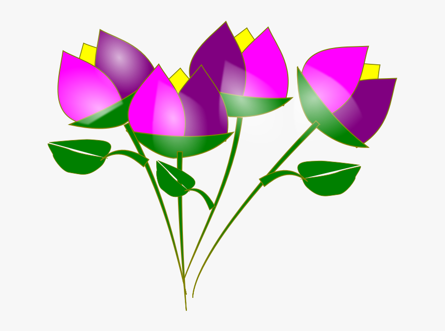 Flores Dibujo Png, Transparent Clipart