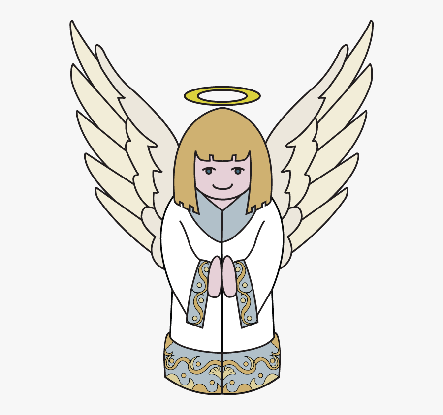 Christmas Angels Clipart Image - Angel Gabriel Clip Art, Transparent Clipart