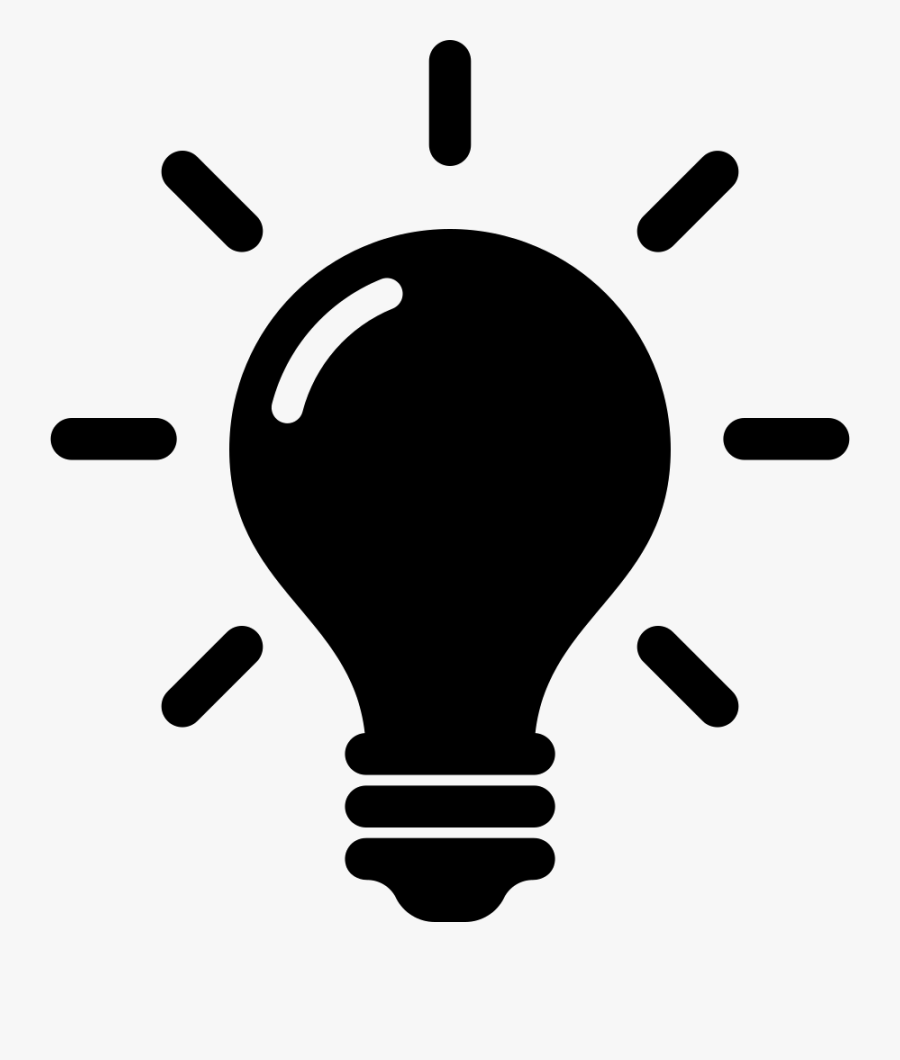 Idea And Symbol Of - Idea Icon Vector Png, Transparent Clipart