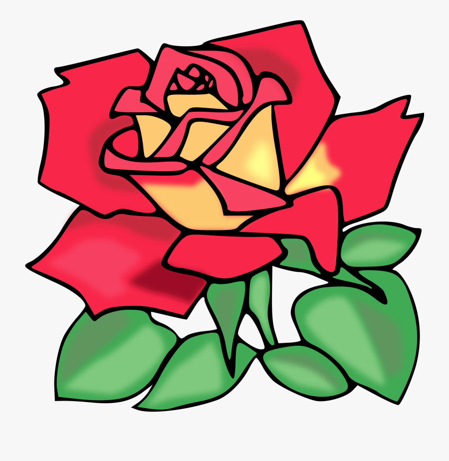 Rose For Kids, Transparent Clipart