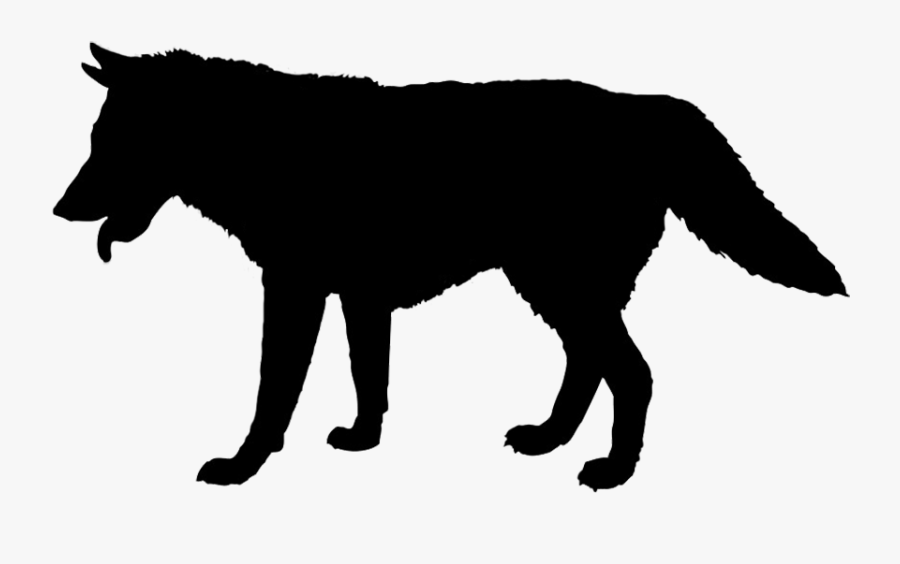 Shadow Clipart Wolf - Wolf Silhouettes Png, Transparent Clipart