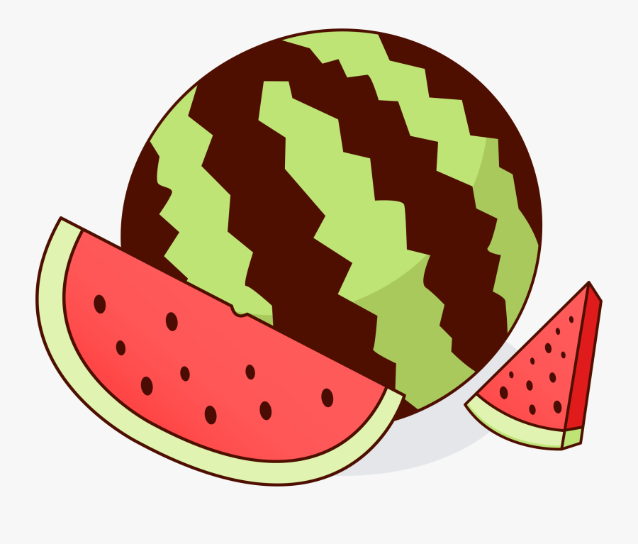 Clipart Watermelon, Transparent Clipart