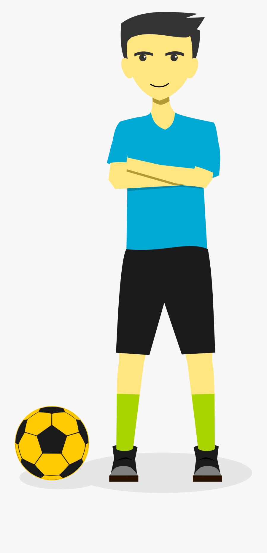 Soccer Clipart Soccer Team - Soccer Team Captain Clipart, Transparent Clipart