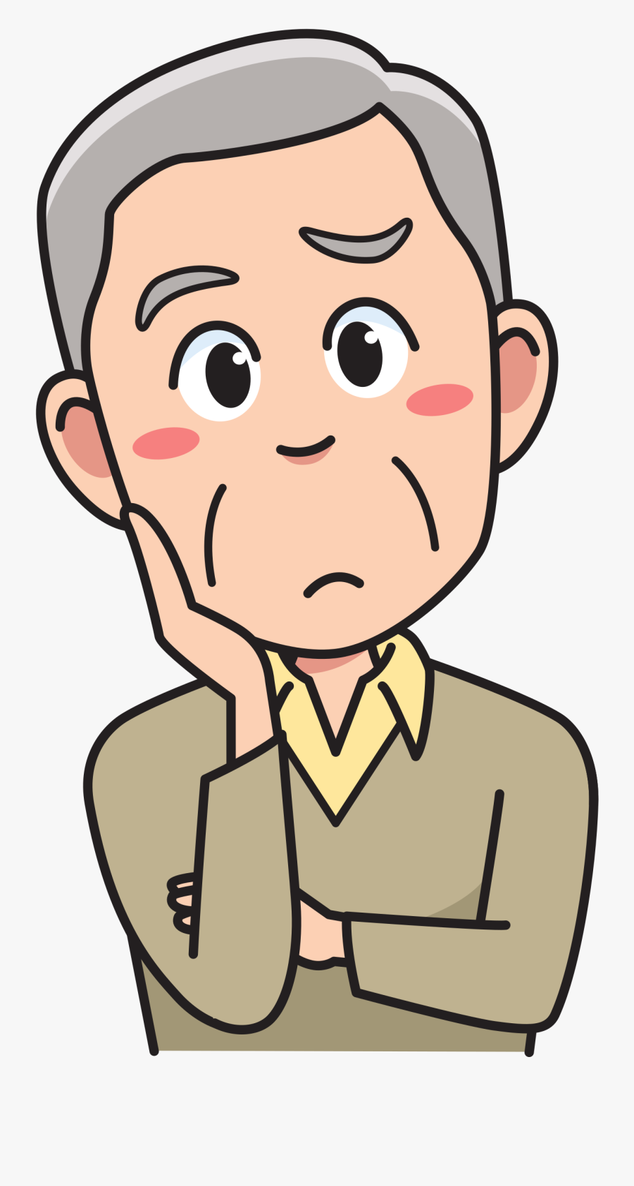 Thinking Clipart Person Free On Transparent Png, Transparent Clipart