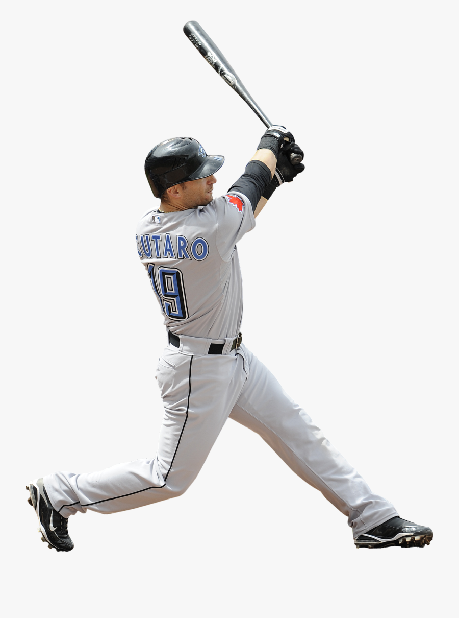 Baseball Hit Clip Art Library - Transparent Background Baseball Player Png, Transparent Clipart