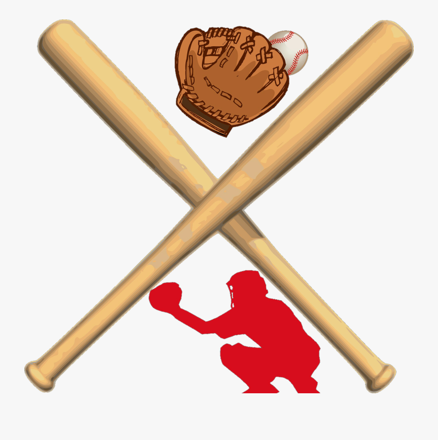 Transparent Baseball Glove Clipart - Baseball Bat Clipart Png, Transparent Clipart