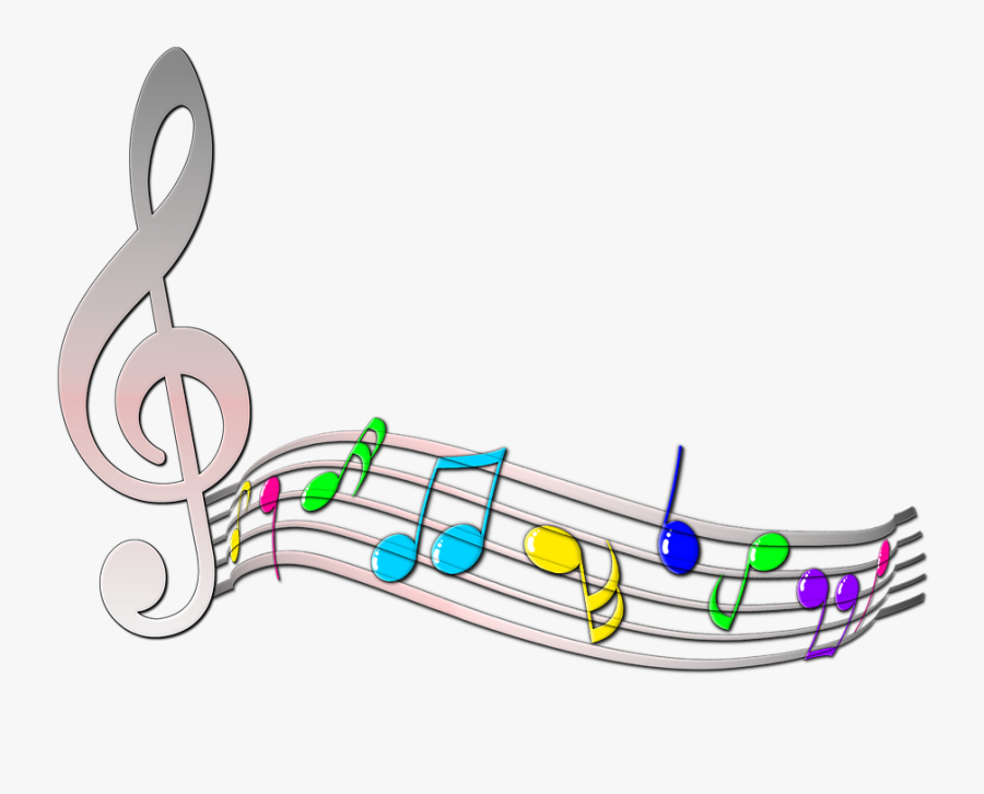 Transparent Music Clip Art - Clipart Music Treble Clef, Transparent Clipart