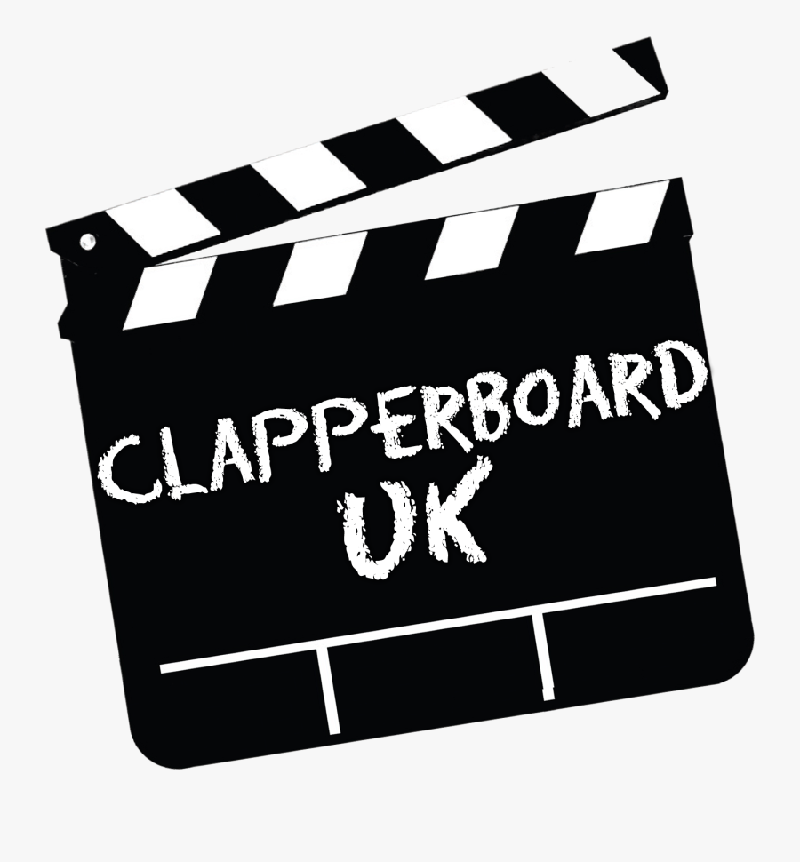 Movie - Clapper - Clipart - Lights Camera Action Board, Transparent Clipart