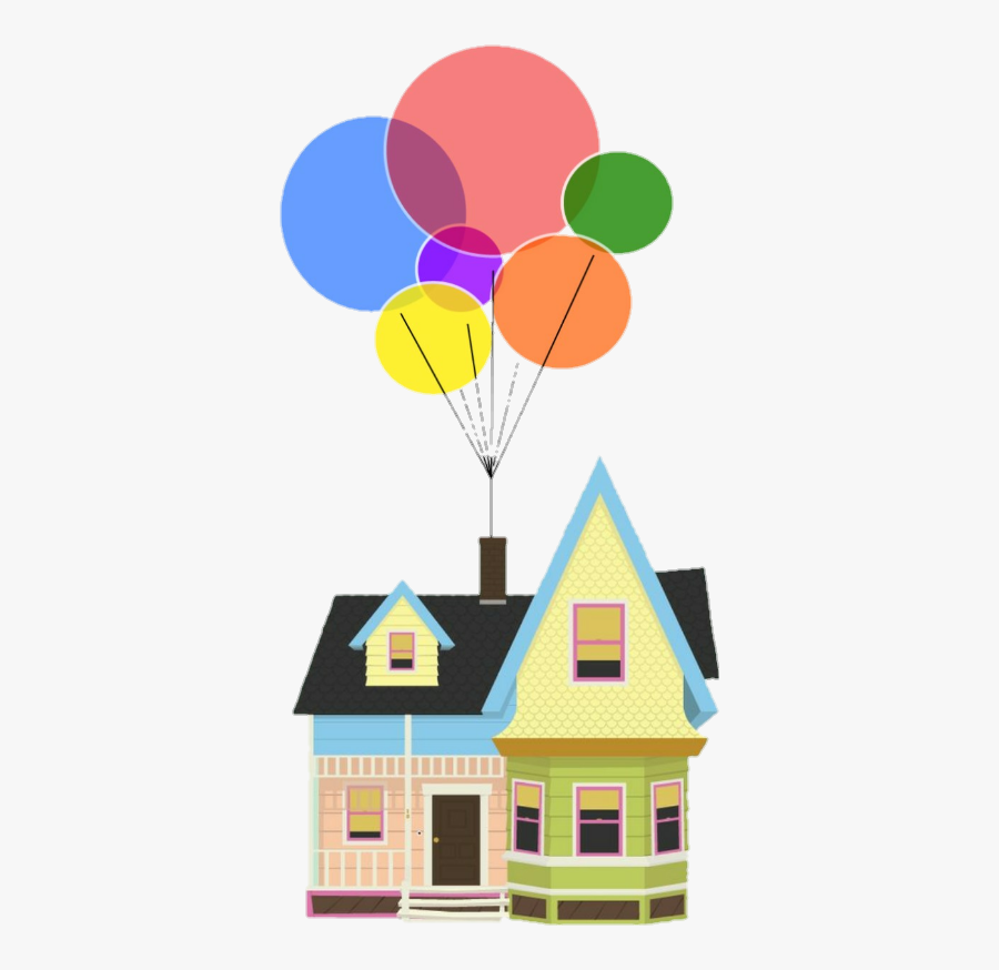 Up Movie House Clipart - Movie Up House Transparent, Transparent Clipart