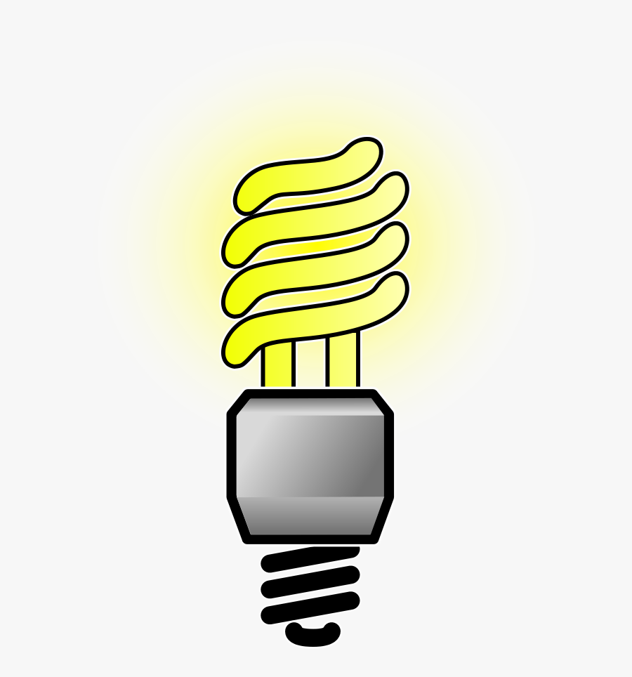 Lightbulb Outline Free Clip Art On - Led Light Bulbs Clip Art, Transparent Clipart