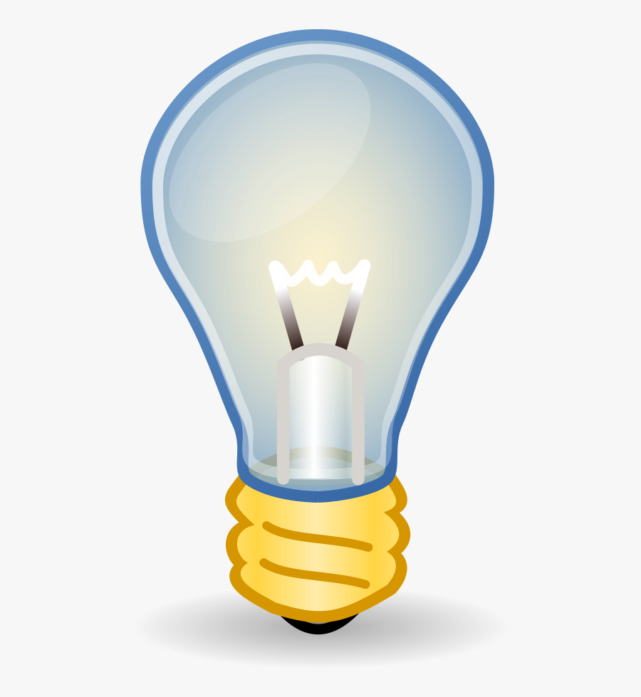 Light Bulb Reading Enlightens - Light Bulb No Background, Transparent Clipart