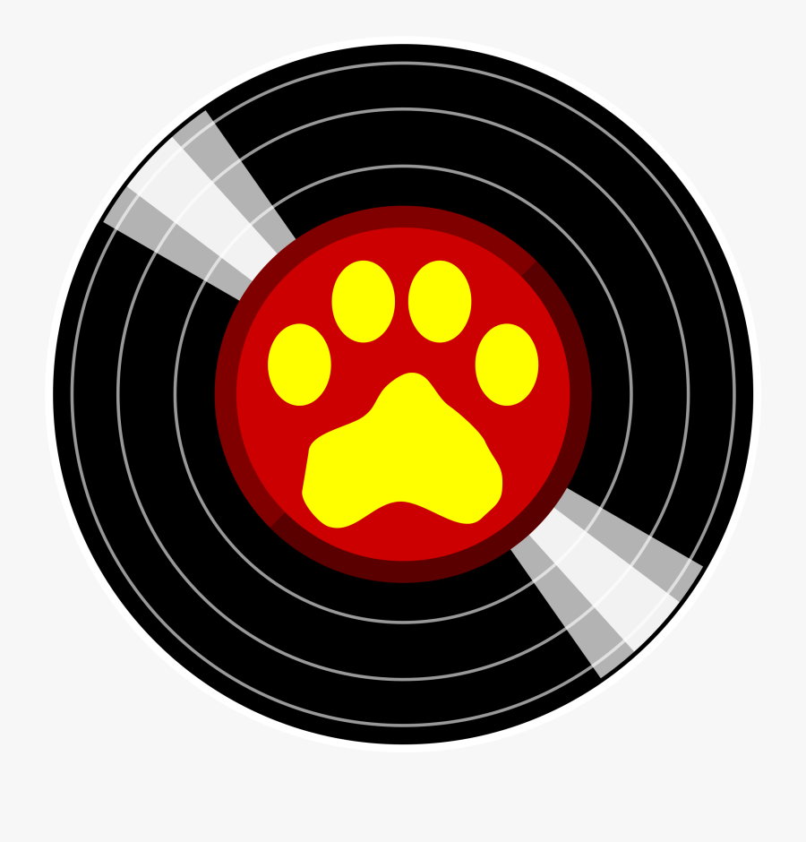 Circle,yellow,music - Lp Record, Transparent Clipart