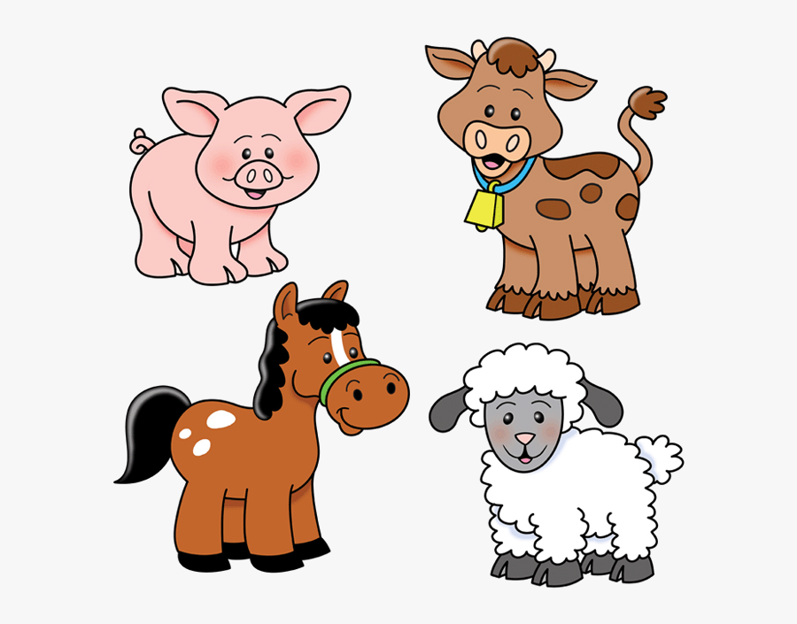 Animal Farm Animals Clipart Transparent Png - Farm Animals Images Clipart, Transparent Clipart