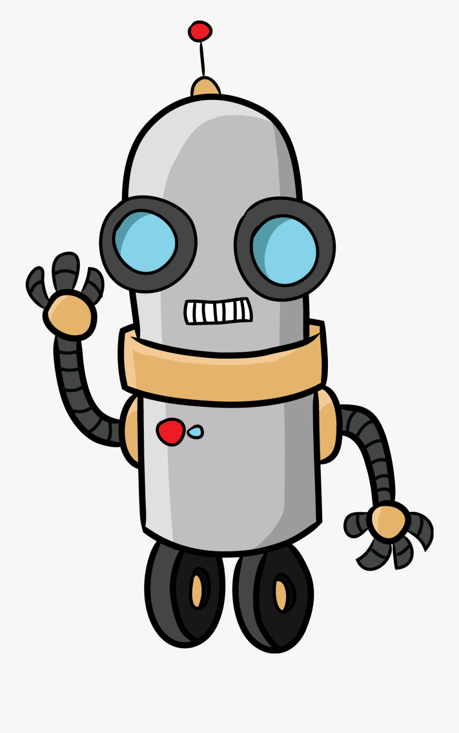 Memorial Day Clipart Clipartmonk - Robot Cartoon Transparent Background, Transparent Clipart