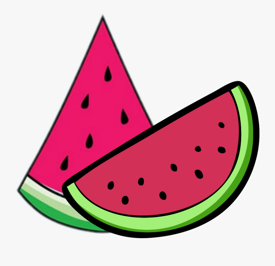 Mq Watermelon Melon Slice Summer Clipart , Png Download - Transparent Watermelon Clip Art, Transparent Clipart