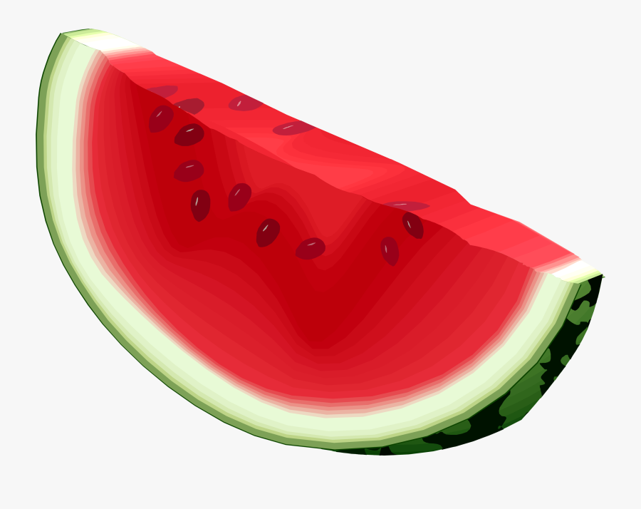 Watermelon Clipart Melon Pencil And In Color Watermelon - Transparent Background Watermelon Png, Transparent Clipart