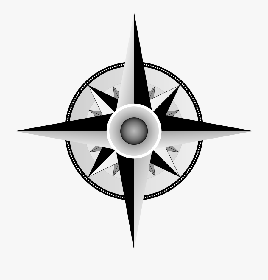 Png Compass Rose Clipart Malayalam Direction Compass , Free