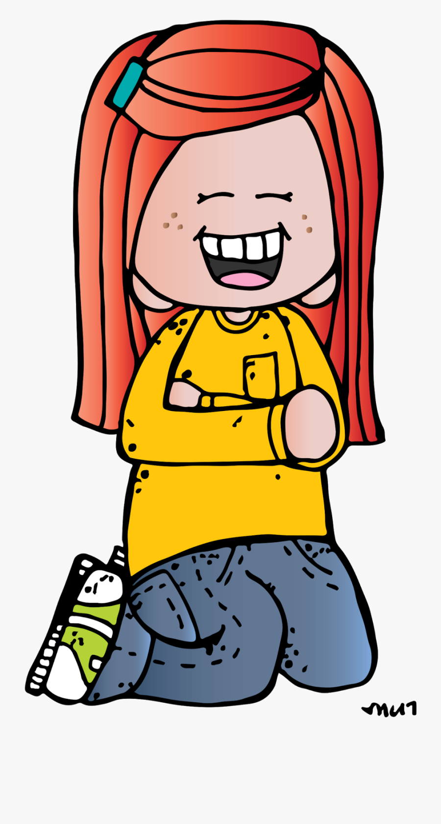 Bookbag Clipart Carson Dellosa - Melonheadz Clipart Pray, Transparent Clipart