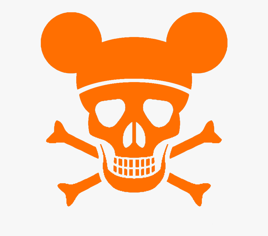 Red Skull And Cross Bones , Png Download - Skull With Bones Png, Transparent Clipart