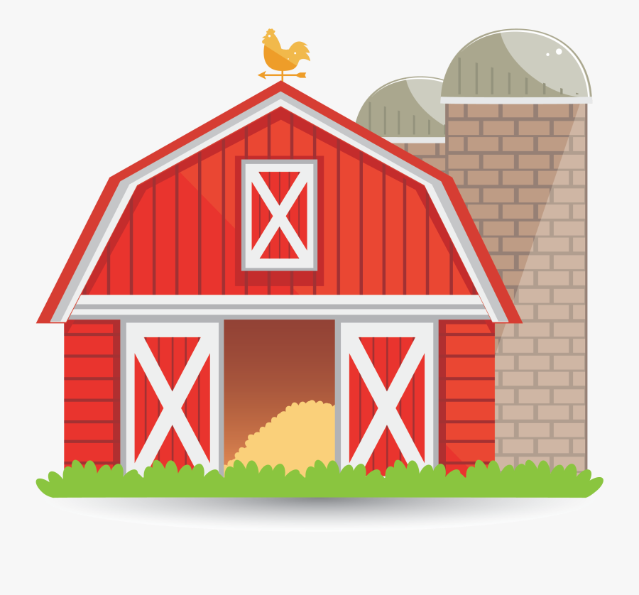 Mini Campers - Barn House Clip Art, Transparent Clipart