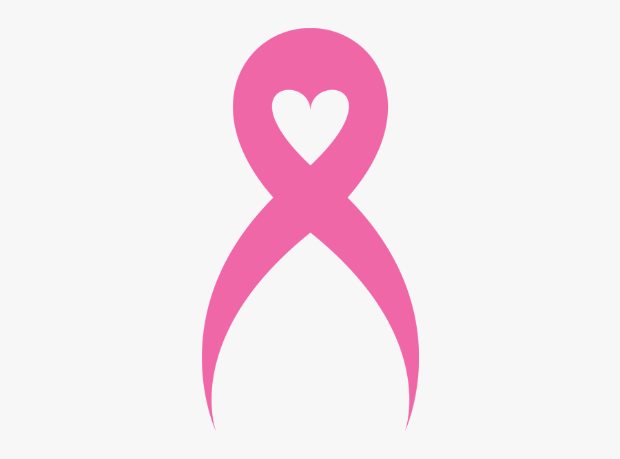 Cancer Awareness Ribbon Clip Art - Clip Art Breast Cancer Awareness Ribbon, Transparent Clipart