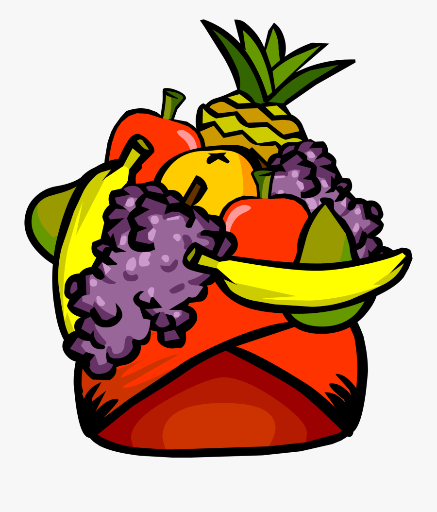 Transparent Homework Clip Art - Fruits Headdress For Nutrition Month, Transparent Clipart