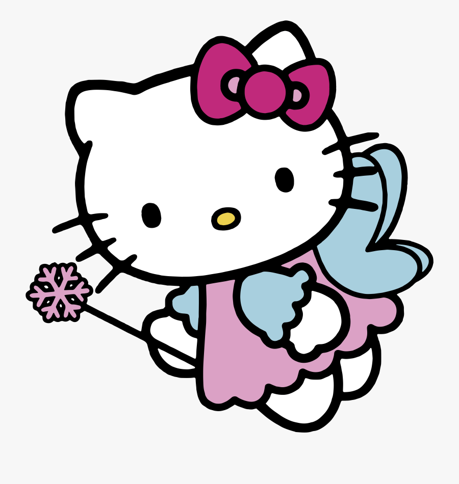 Hello Kitty Page Angel Clipart Transparent Png - Hello Kitty Angel Png, Transparent Clipart